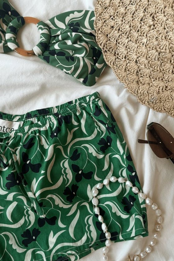 Low-Rise Drawstring Short