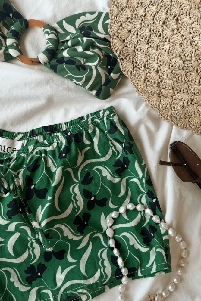 Low-Rise Drawstring Short