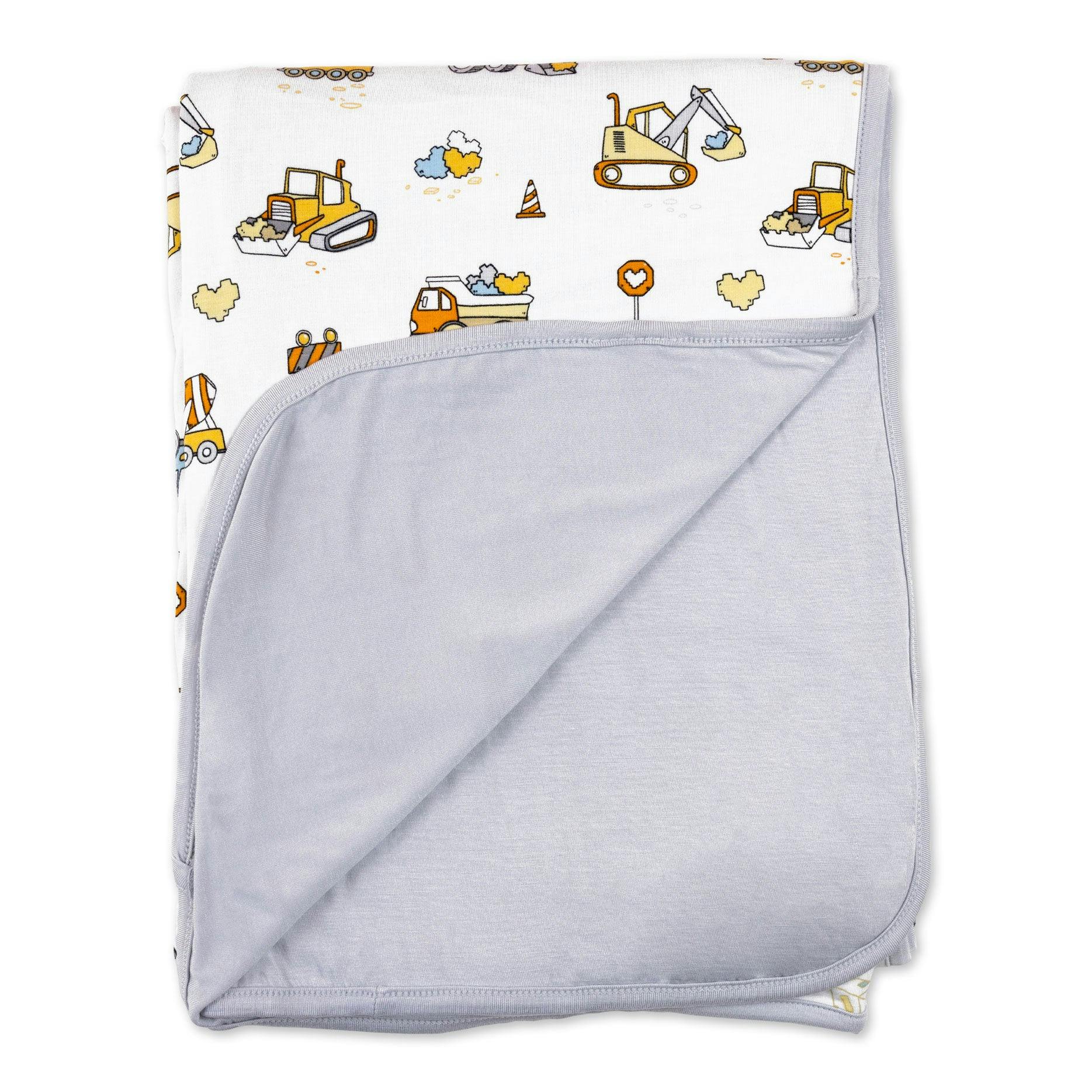 Love Trucks Bamboo Blanket
