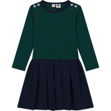 Francesca Girls Striped Dropwaist Dress, Stripes