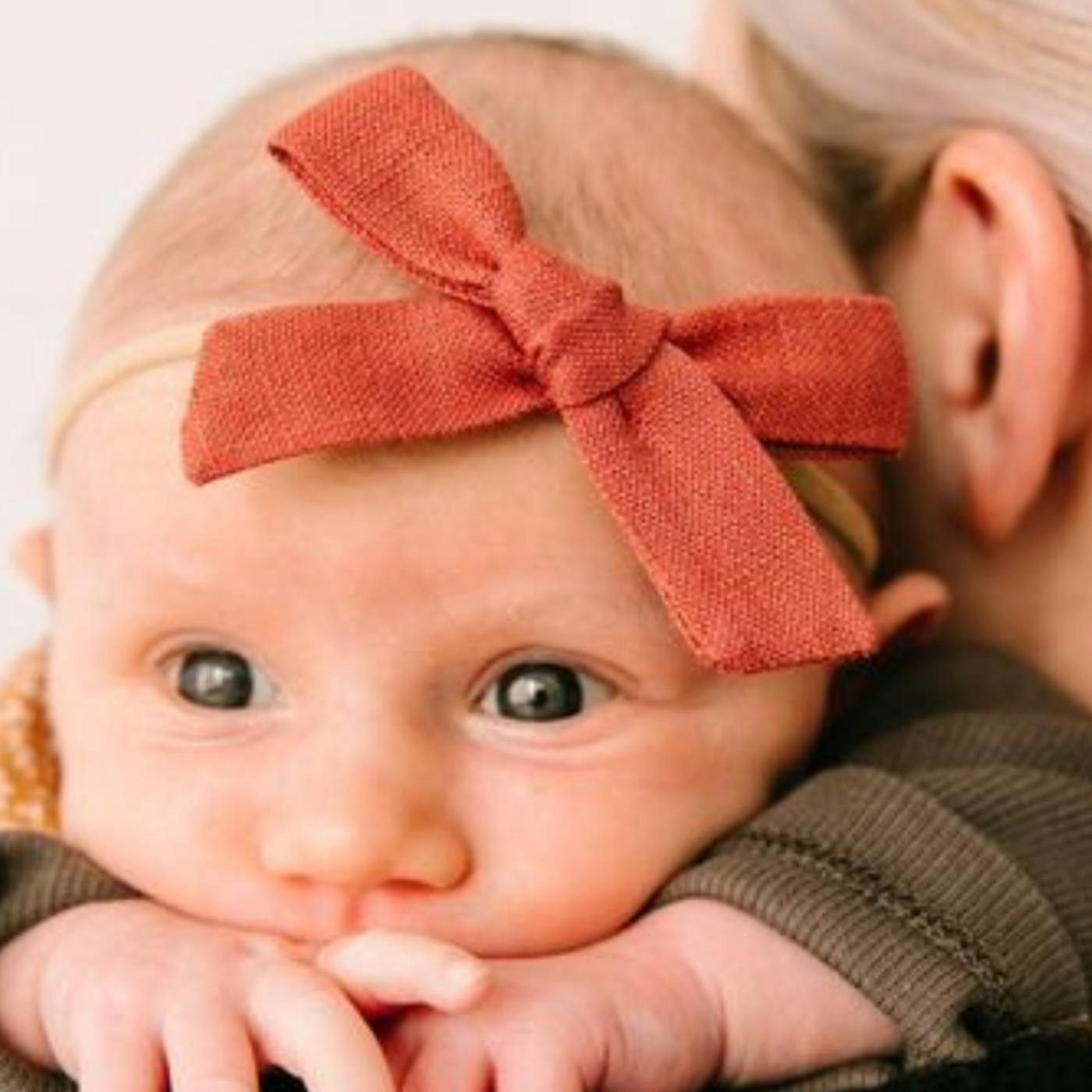 The Frankie Three Bow Mini Headband Set