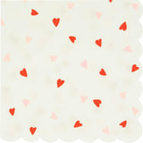 Heart Pattern Small Napkins