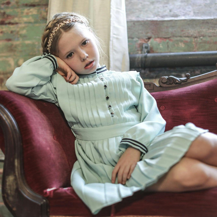 Vivienne dress (chiffon mint)
