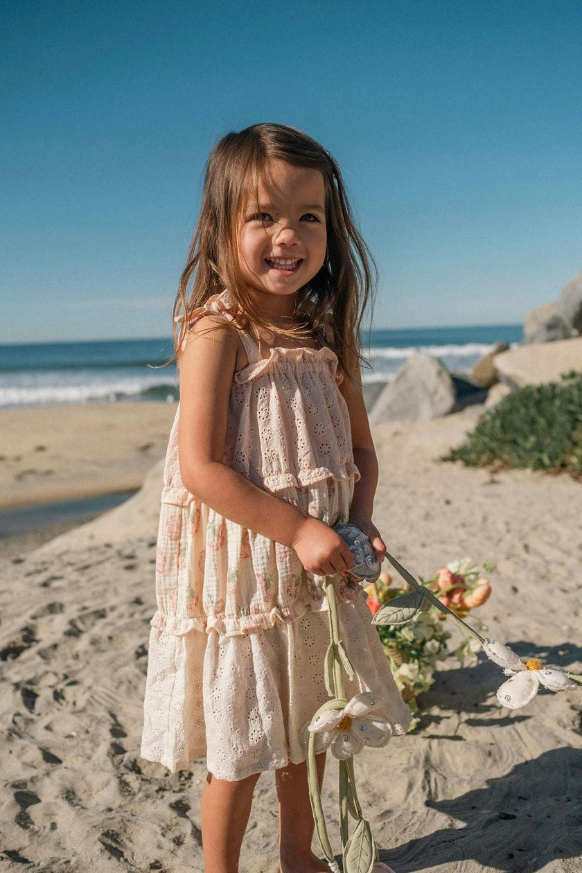 Amber Dress in Pink Rose