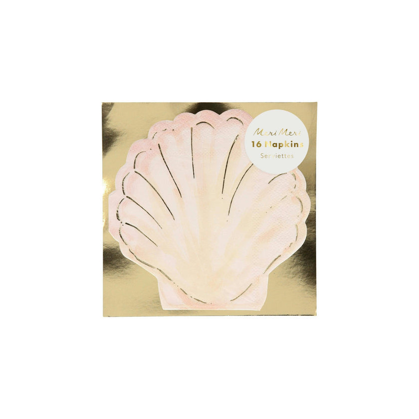 Watercolour Clam Shell Napkins