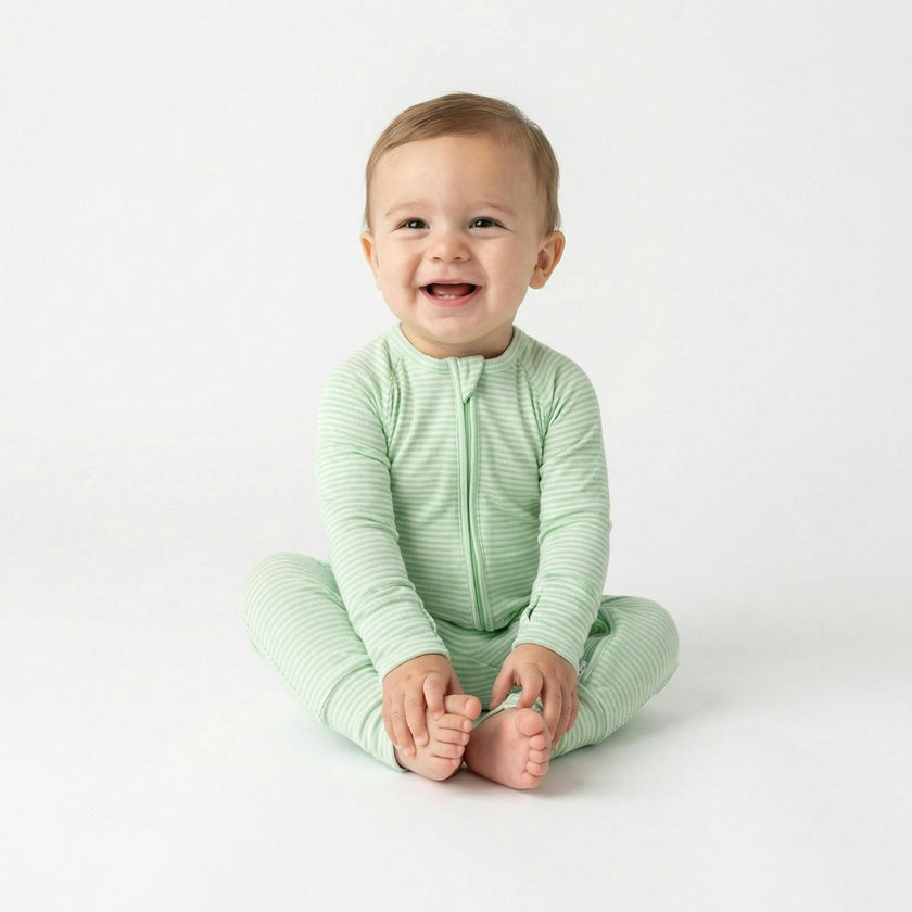 Pear Stripe Bamboo Sleeper