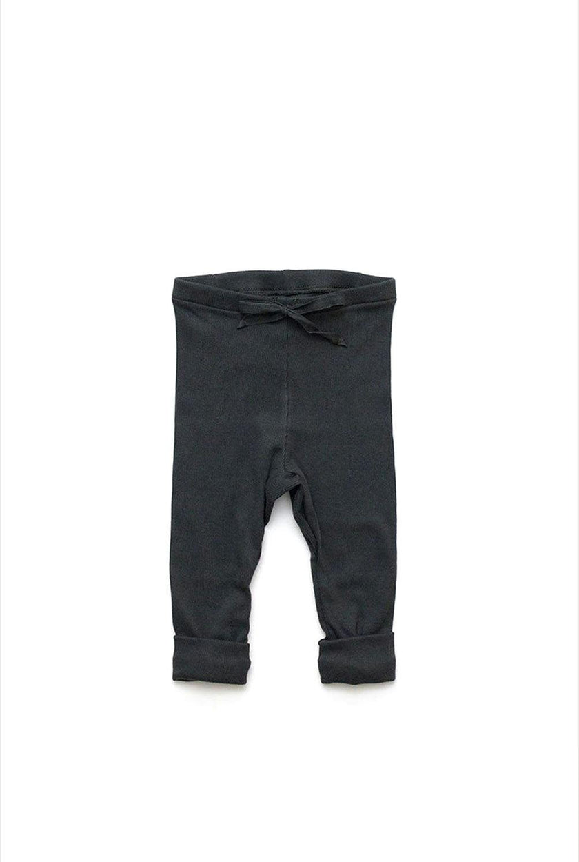 Rib Baby Legging Charcoal