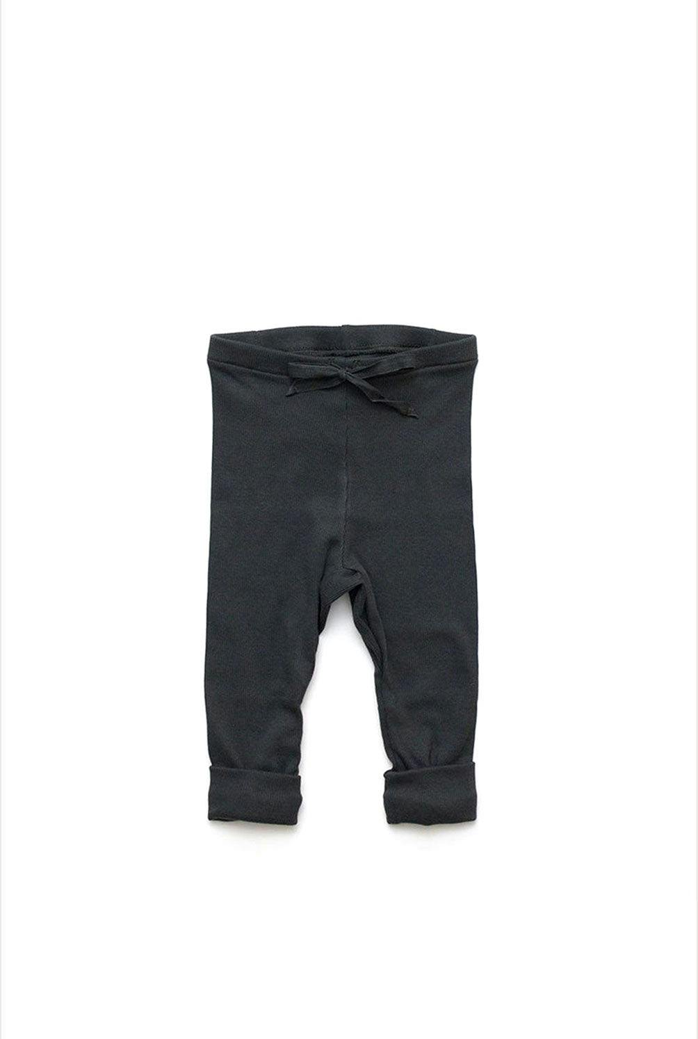 Rib Baby Legging Charcoal