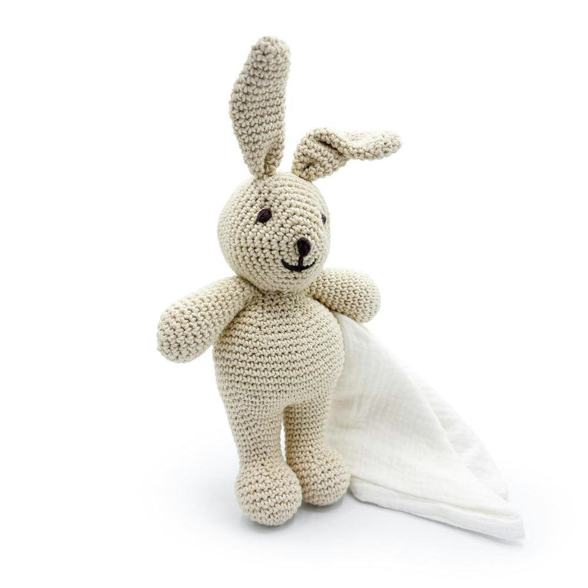 Bunny Plush Lovey 100% organic cotton