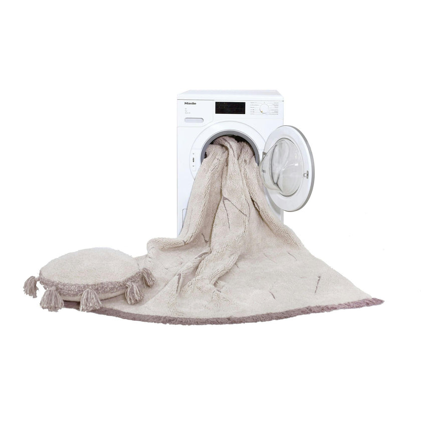 ABC RugCycled Washable Rug. Natural