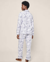 Women's Pima Pajama Set in Timeless Toile