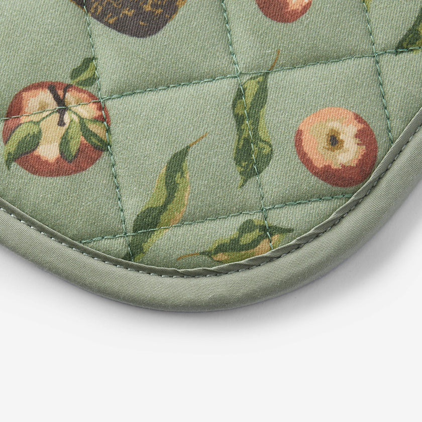 Apple Orchard Double Oven Mitt