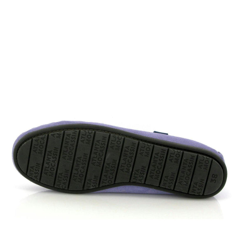 Penny Moccasins In Suede Leather, Violet