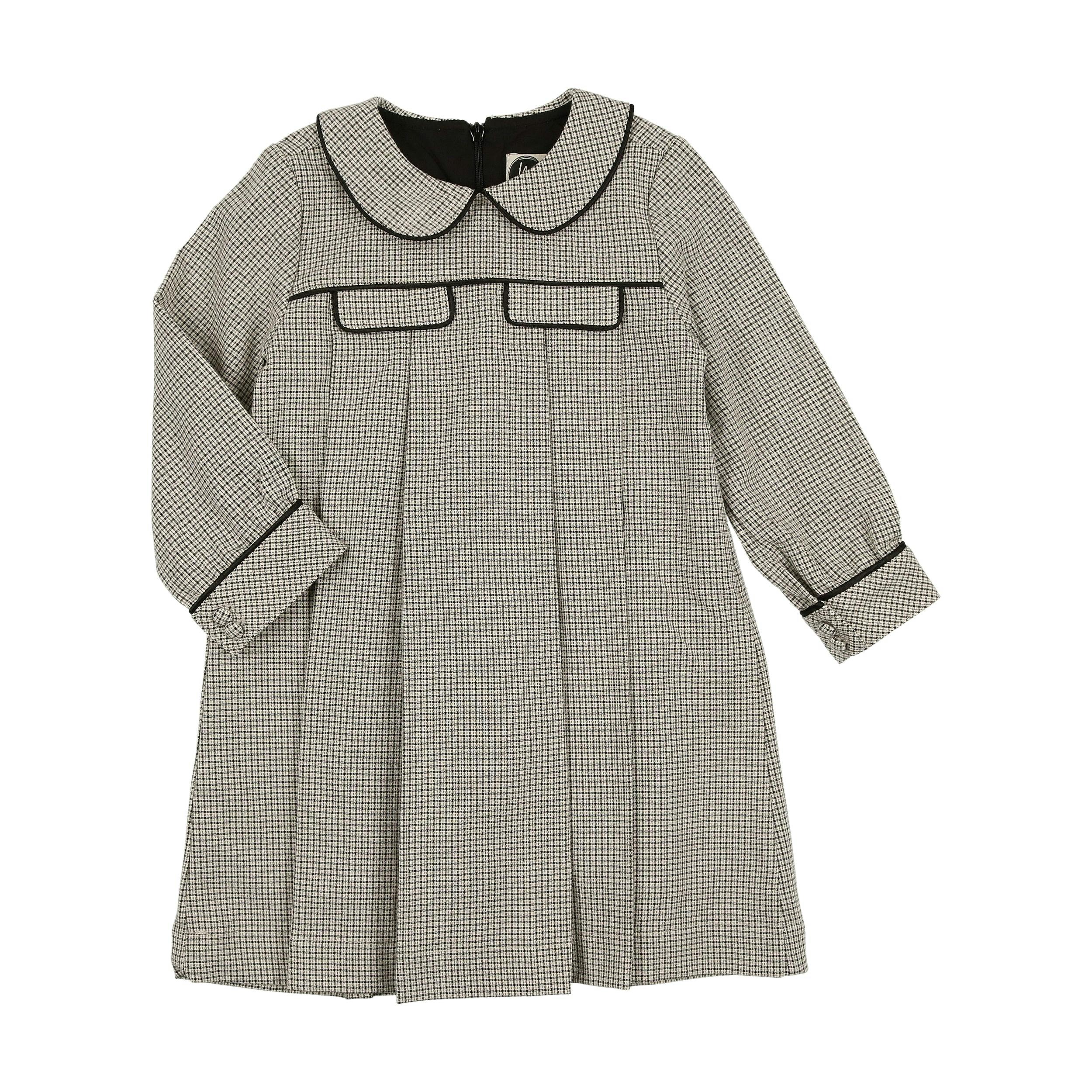Lurex Check Dress