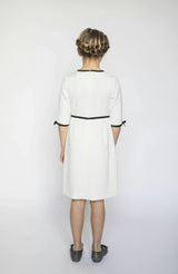 Anais bow dress (blush pink)