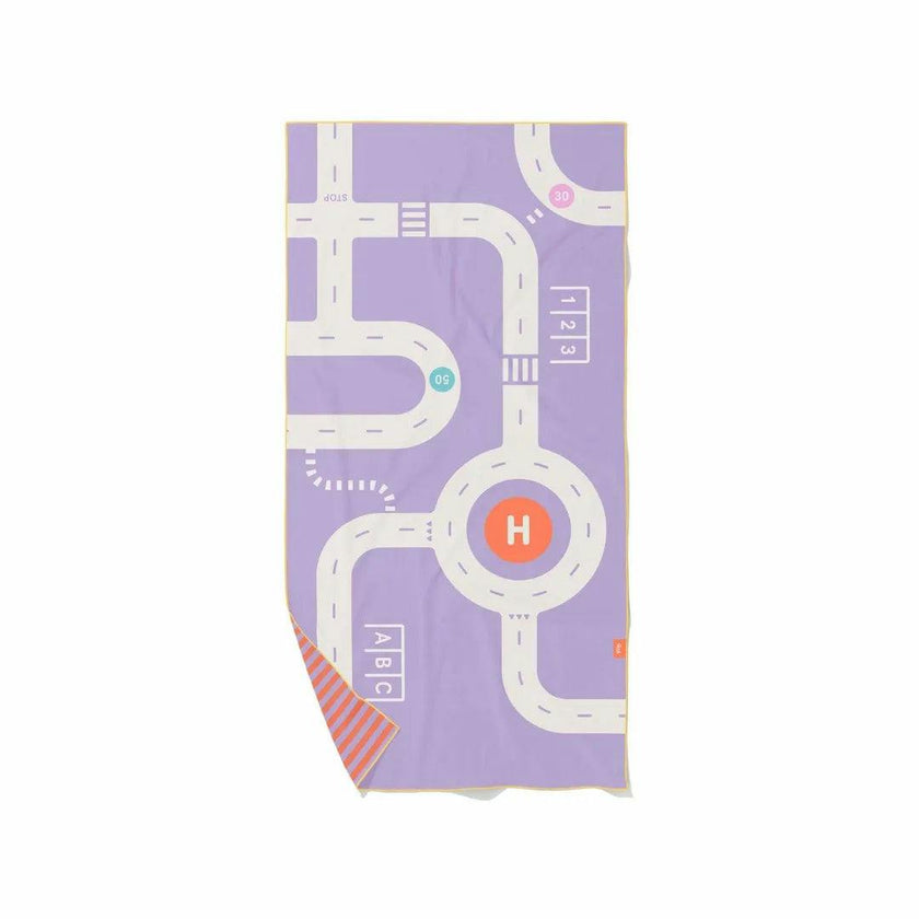 Play Towel On the Road – Double-Sided Kids Play Towel