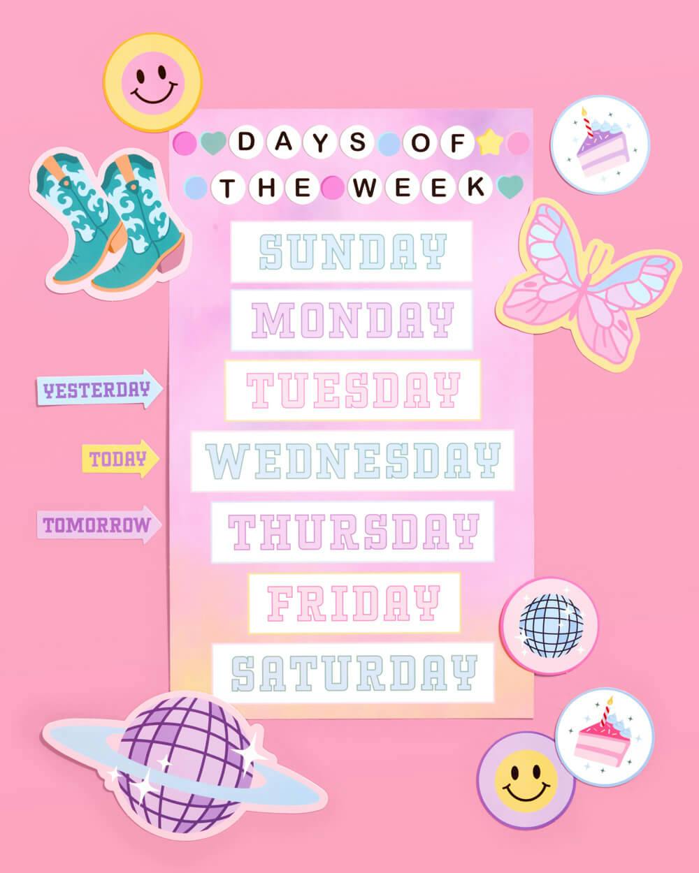 Eras Calendar Set - 79pc calendar set