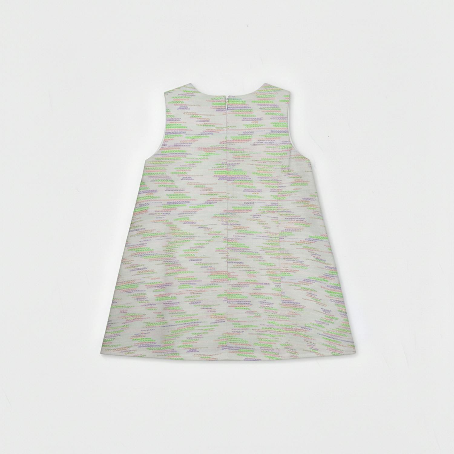 Celena Girl Dress Sleeveless, Lilac Pistachio