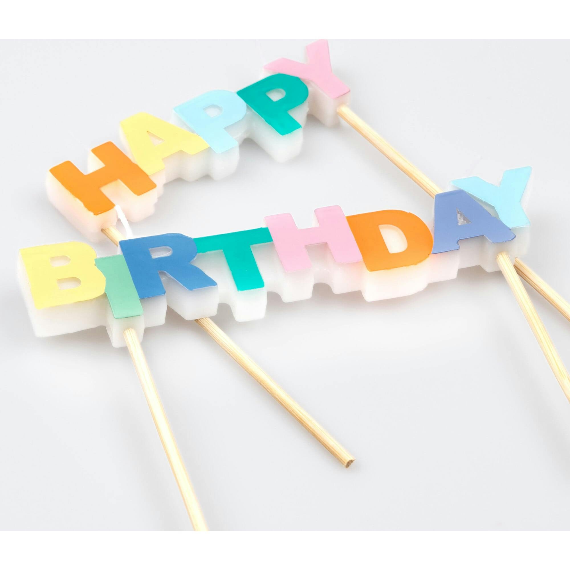 Happy Birthday Candles