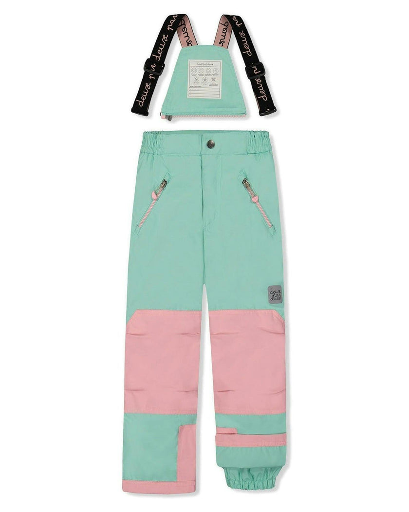 Two Piece Play Snowsuit Multicolored Line Print