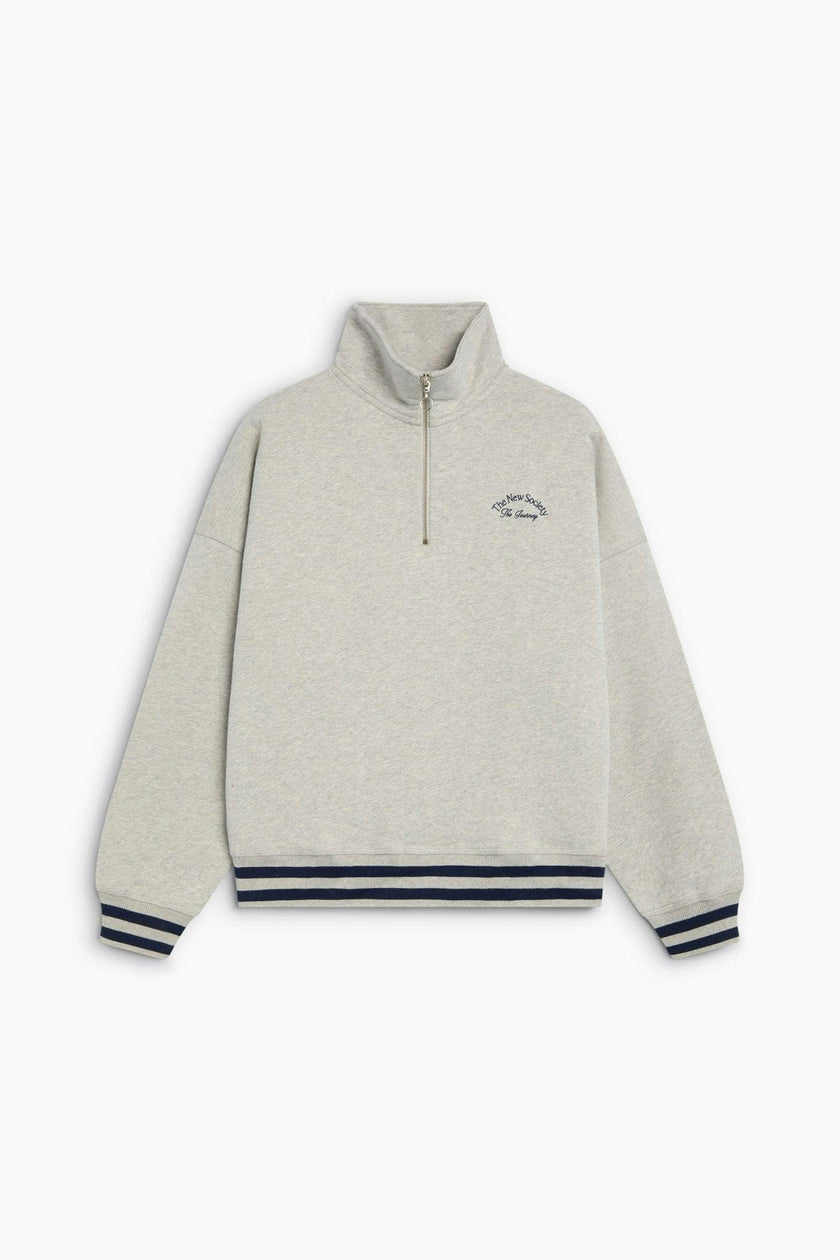 Mochi Woman Polo Light Grey Melange