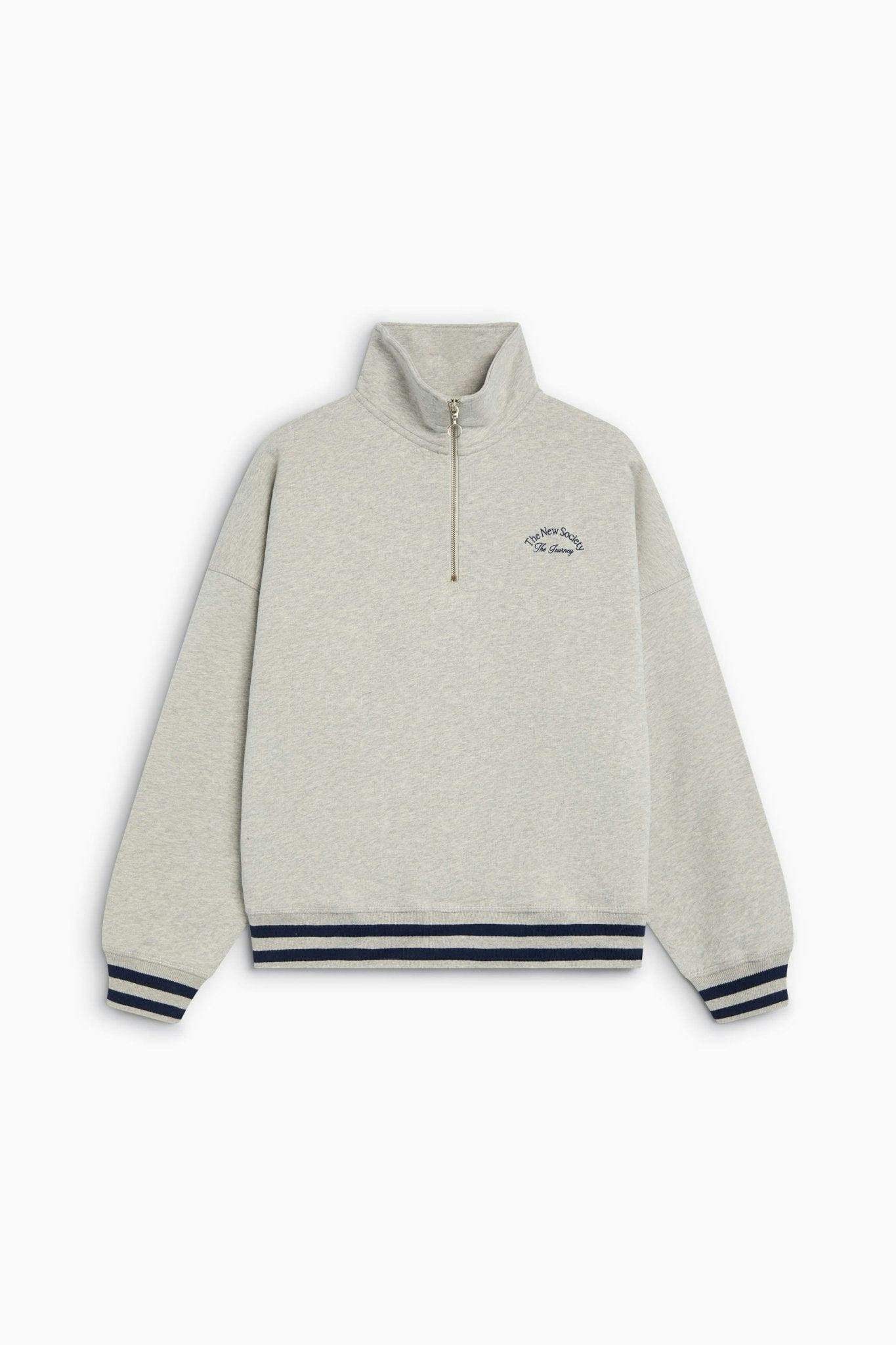 Mochi Woman Polo Light Grey Melange
