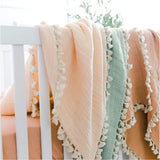 6 Layer Muslin Blanket Desert Rose