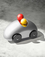 Car Streamliner Rally Silver