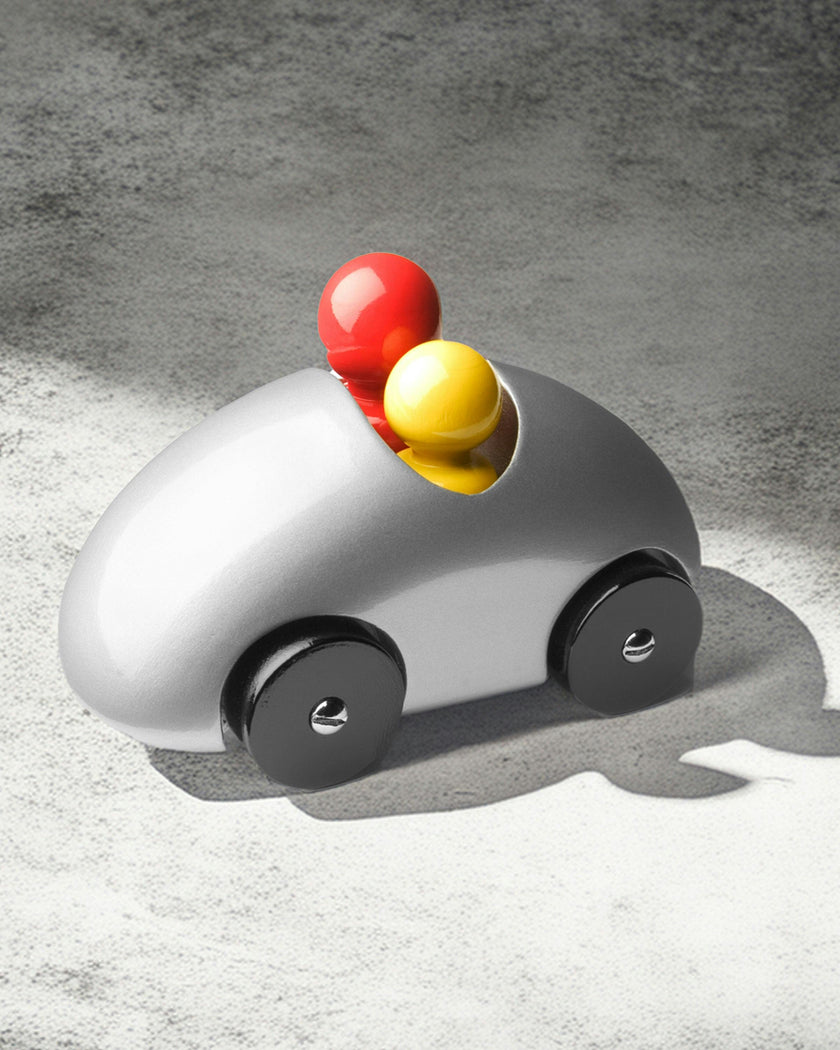Car Streamliner Rally Silver