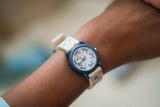 Classic Watches | Silicone + Stainless Steel | Scandi Floral