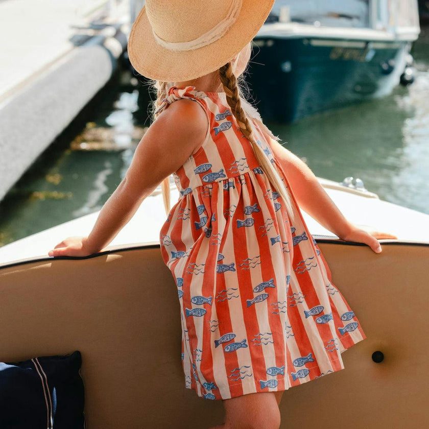 Piper Dress in Fiori di Mare