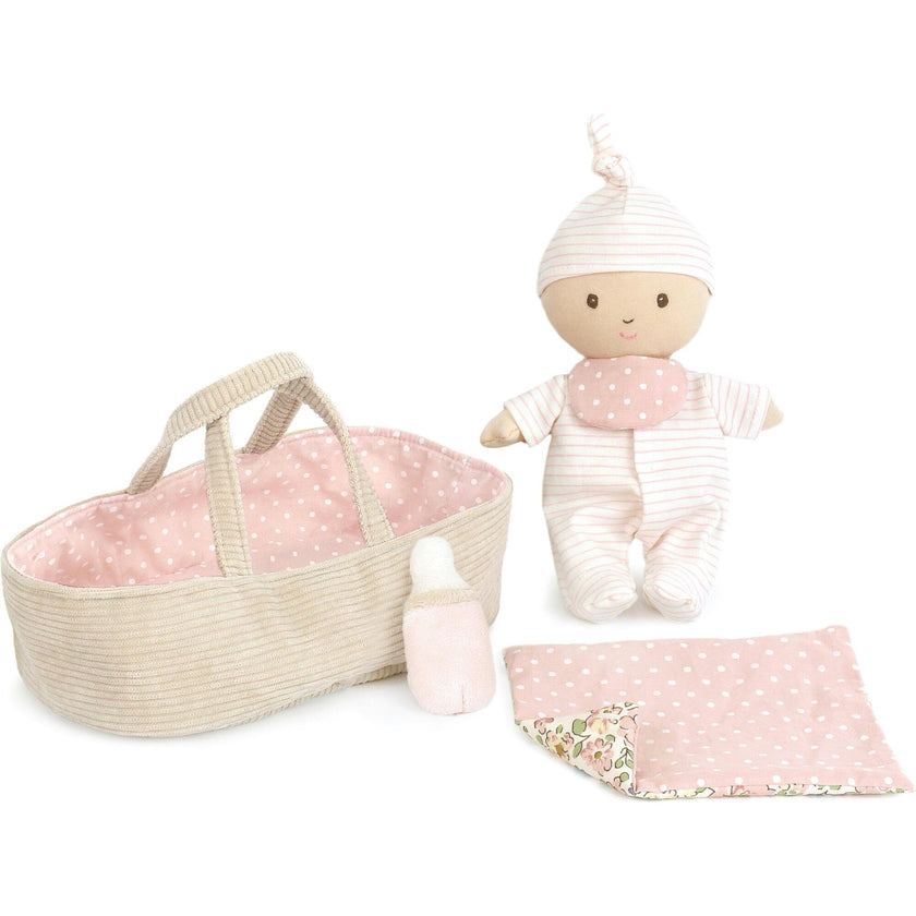 Newborn Baby Doll & Carrier Set