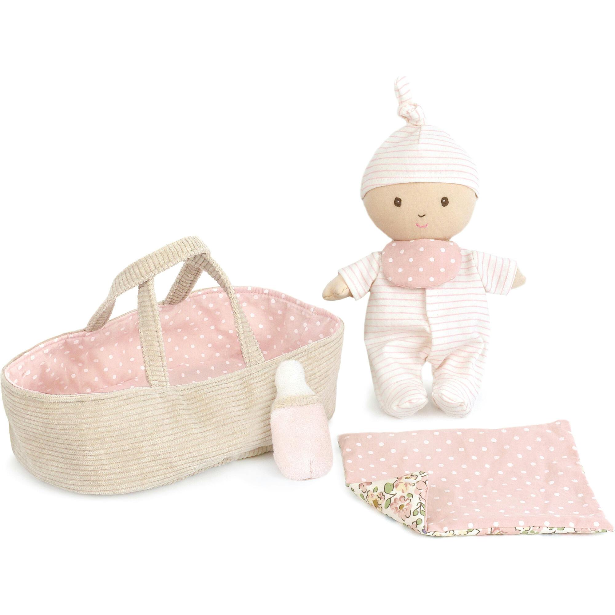 Newborn Baby Doll & Carrier Set