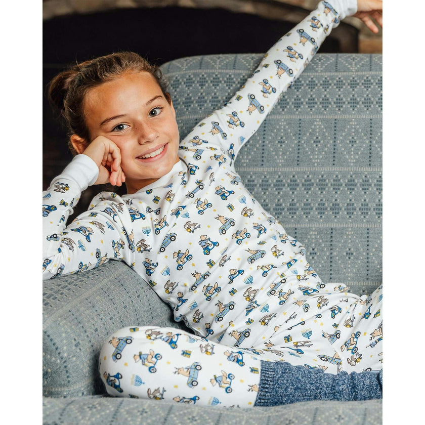 The Organic Long Sleeve Pajama Set [Hanukkah in a Hurry]
