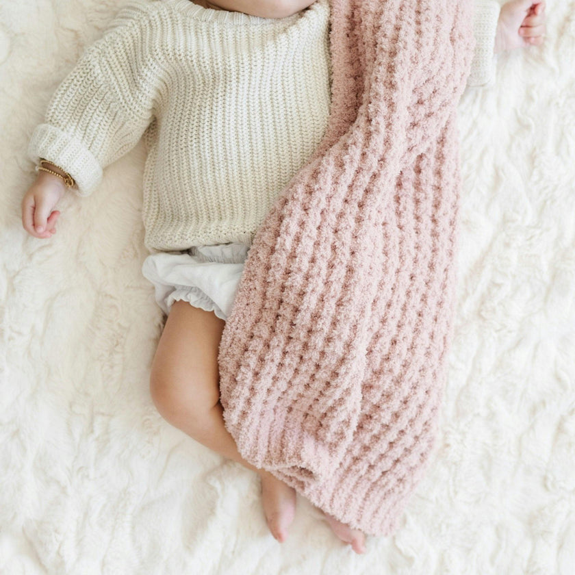 WAFFLE KNIT MINI BLANKETS