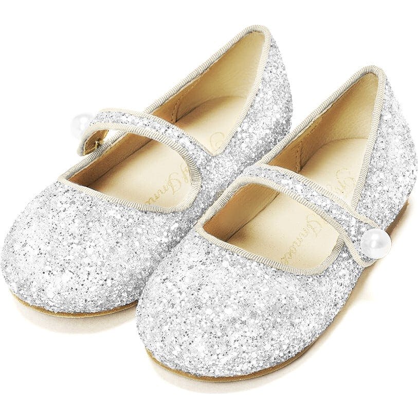Elin Glitter White