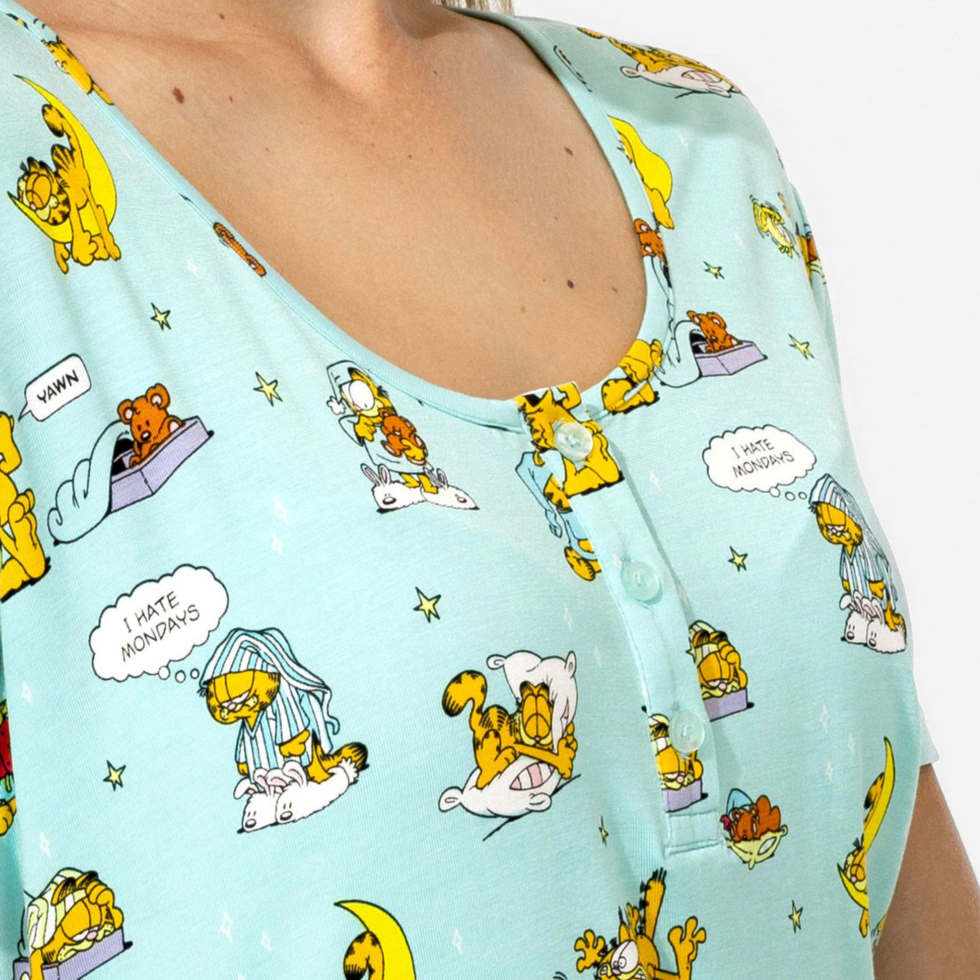 Garfield: Lazy Mondays Bamboo Women's Nightgown