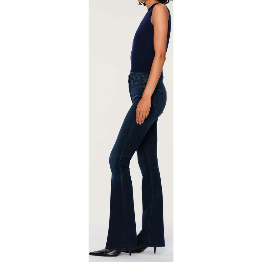 Bridget Boot High Rise Instasculpt™ 33" Dark Indigo