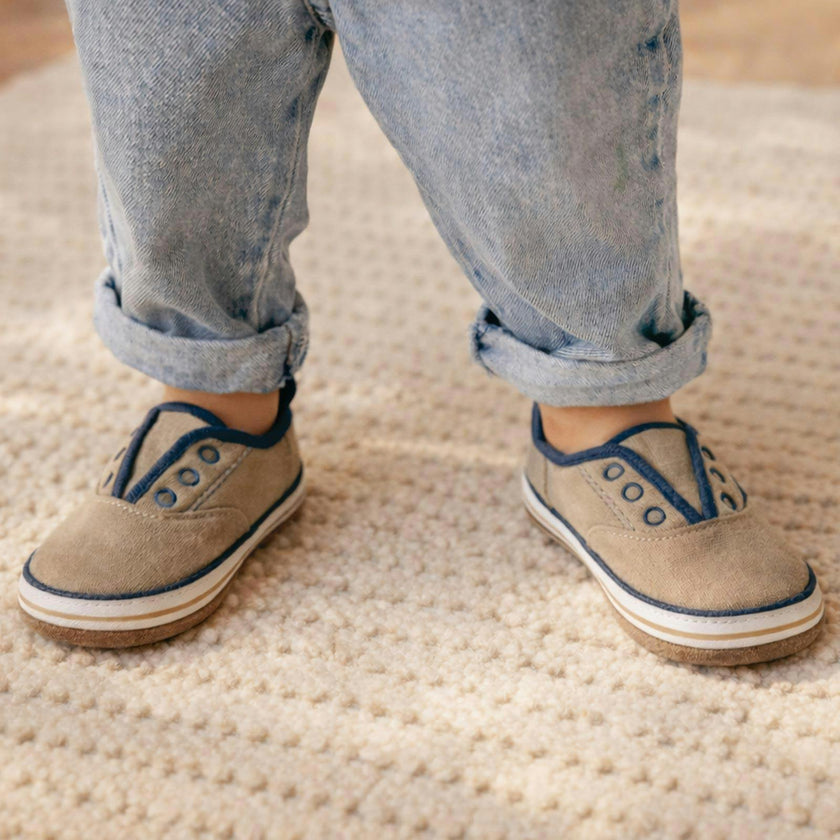 Calder First Kicks in Taupe