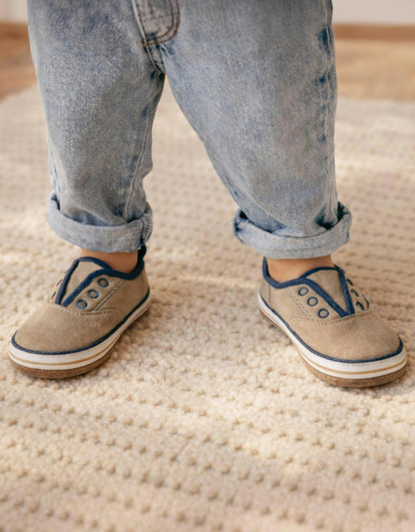 Calder First Kicks in Taupe