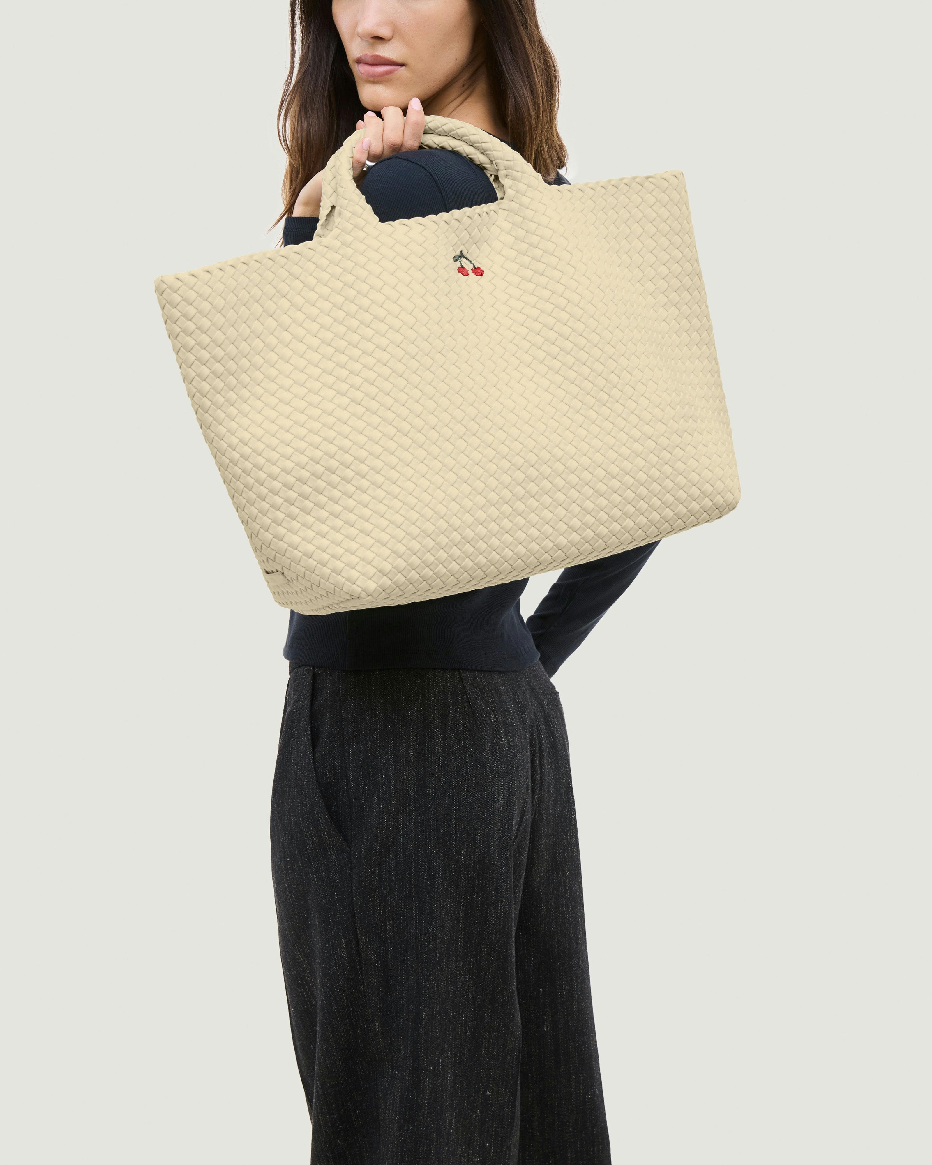 St. Barths Large Tote Cherry | Salt