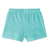 BONTON Blue Fish Terrycloth Shorts