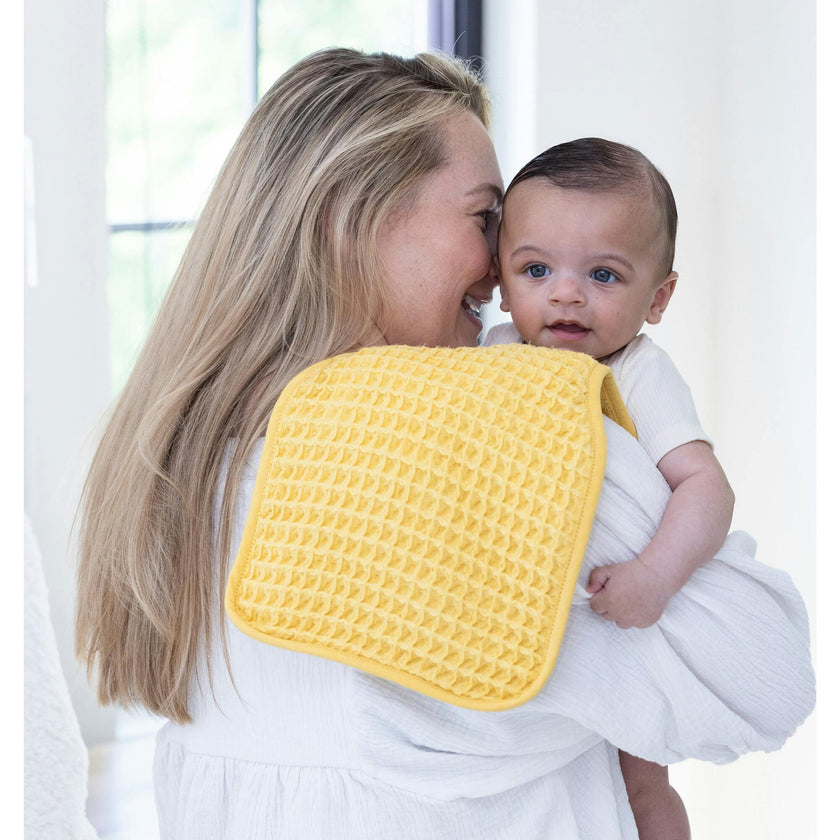 Reversible Bib + Burp Set Sunshine