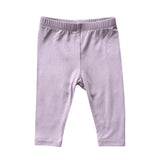 Girls Basic Leggings in Mauve
