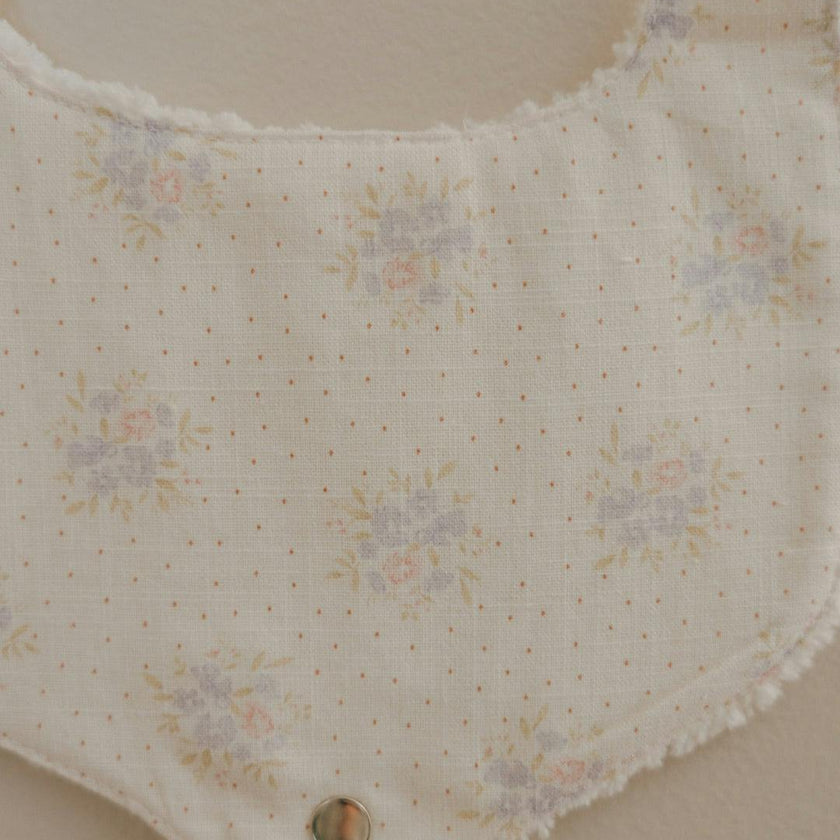 Soothe & Snap Pacifier Bib-Petite Meadow Dots
