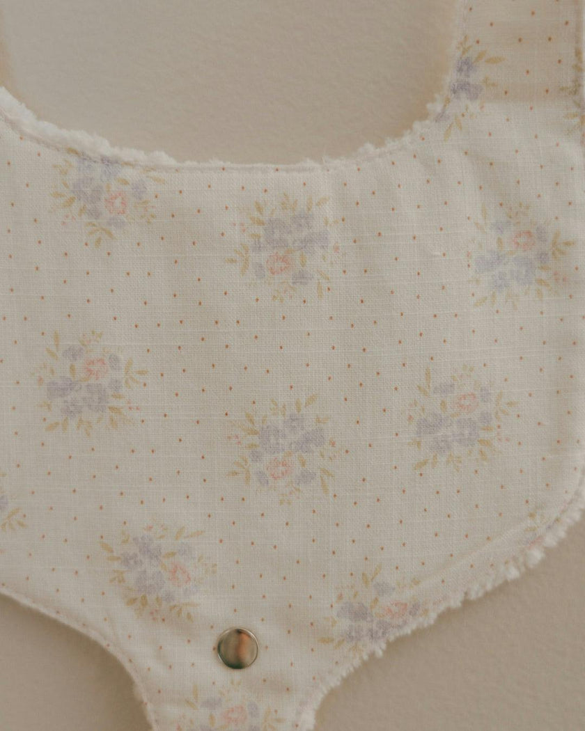 Soothe & Snap Pacifier Bib-Petite Meadow Dots