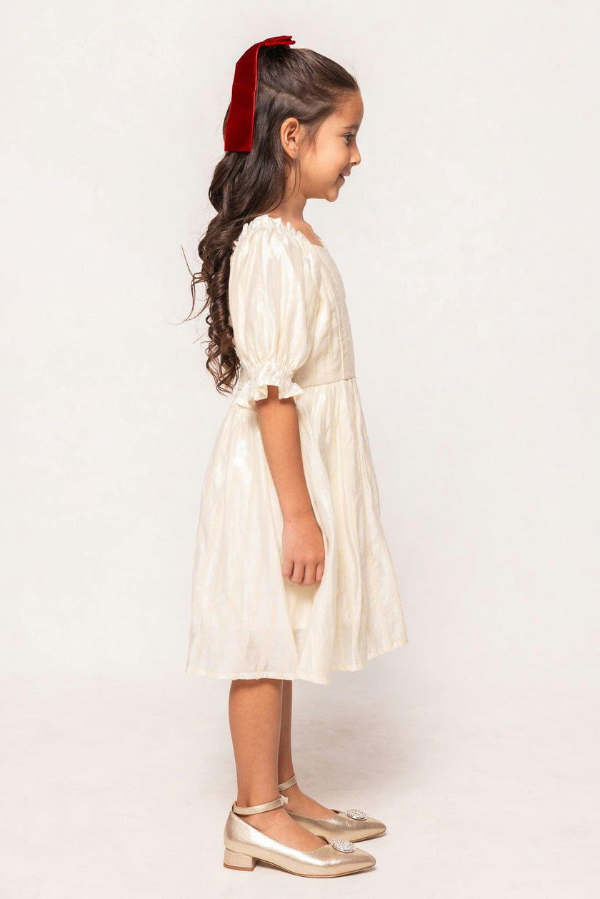 Mini Tindra Dress in Cream Sequin