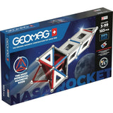 Geomag™ NASA Rocket 103 Piece Magnetic STEM Building Playset - 3y