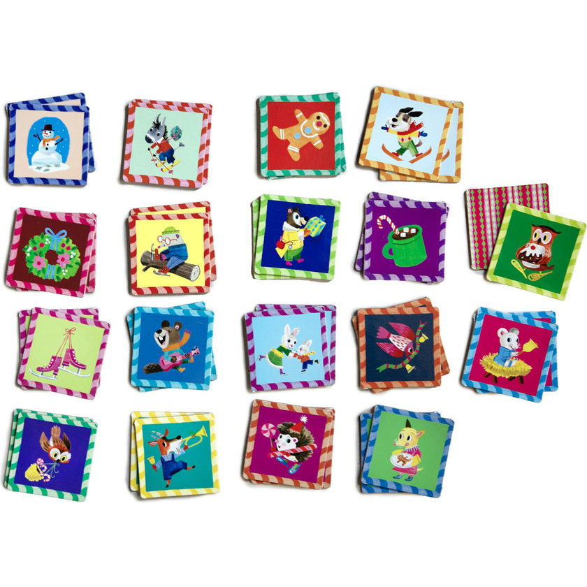 Memory & Matching Game: Woodland Holiday