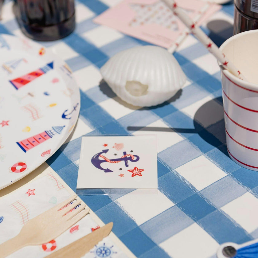 Seaside Temporary Tattoos